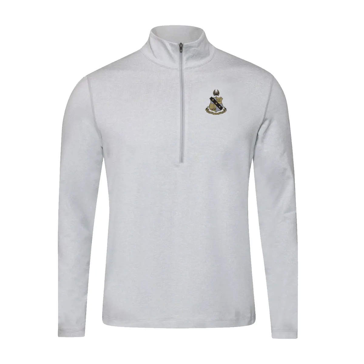 Alpha Sigma Phi Lululemon Soft Jersey Half Zip With Crest 1