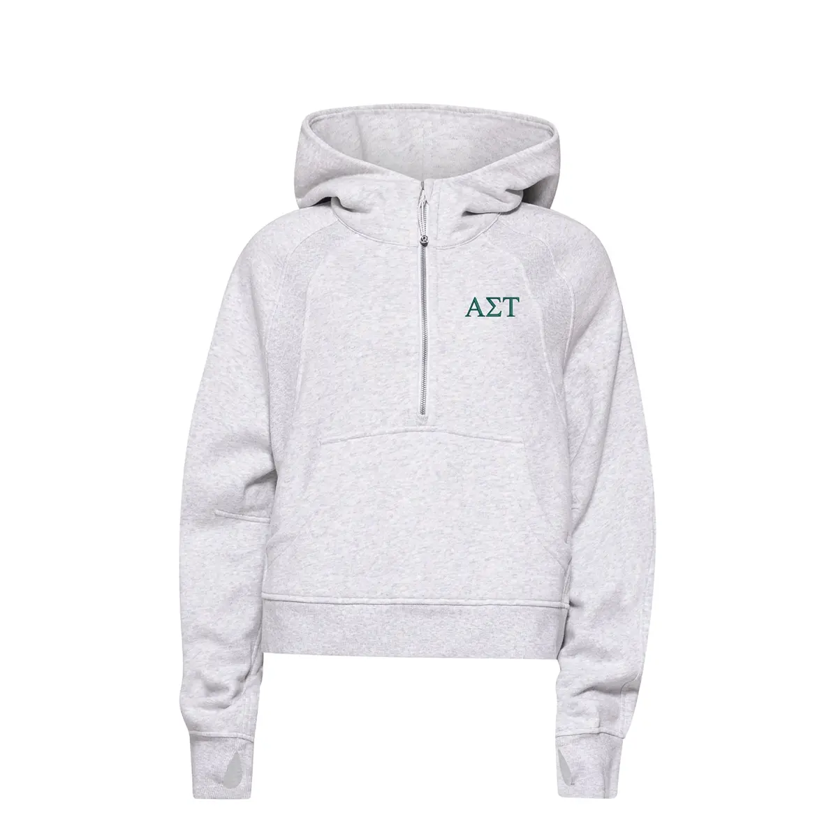 Alpha Sigma Tau Lululemon Scuba Oversized Half-Zip Hoodie 1