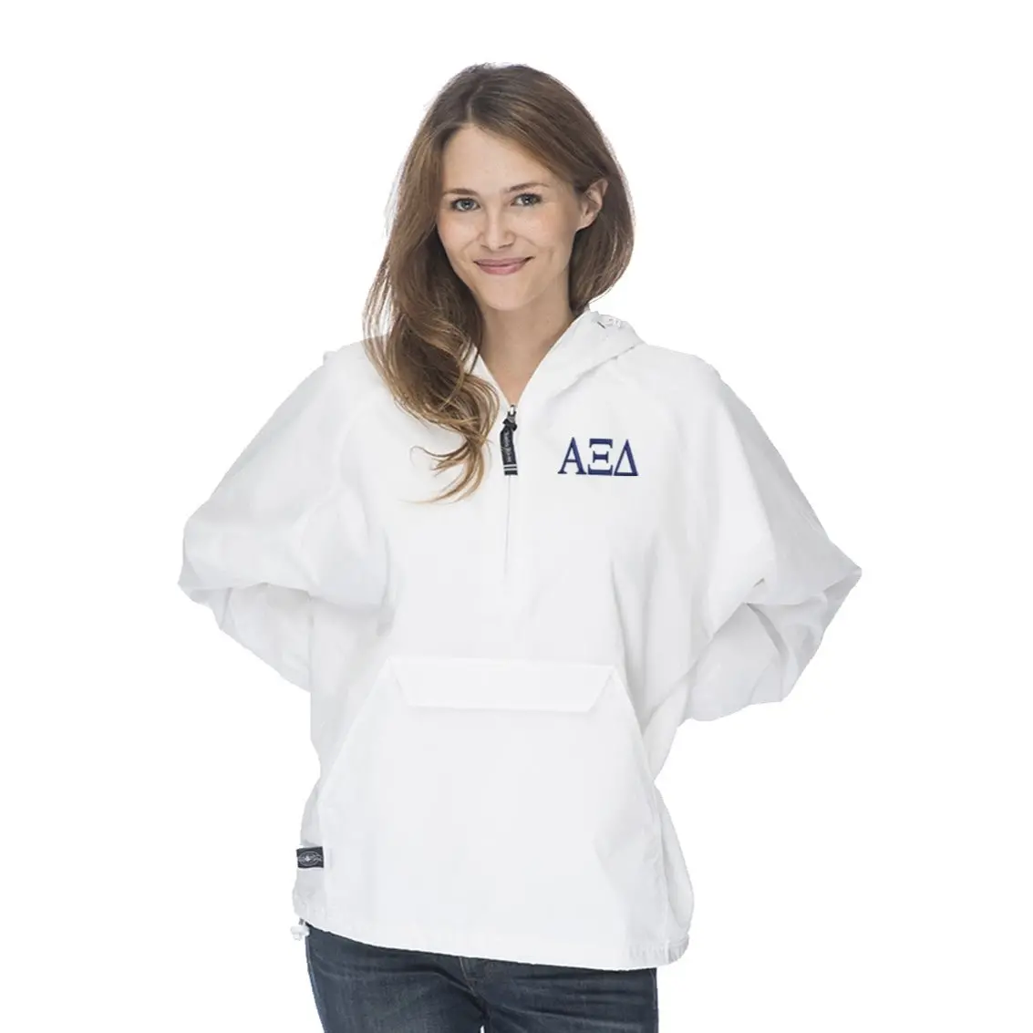 Alpha Xi Delta Lined Windbreaker 1