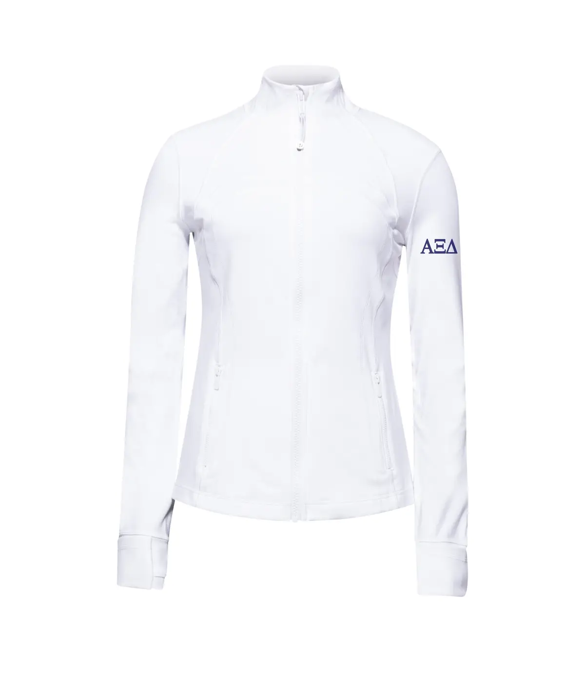 Alpha Xi Delta Lululemon Define Jacket - White 1