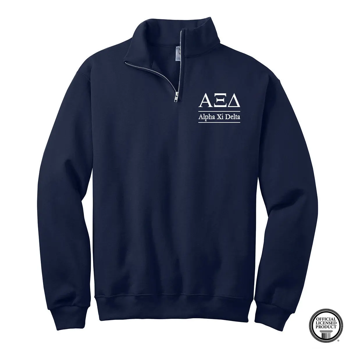 Alpha Xi Delta Quarter Zip Pullover 1