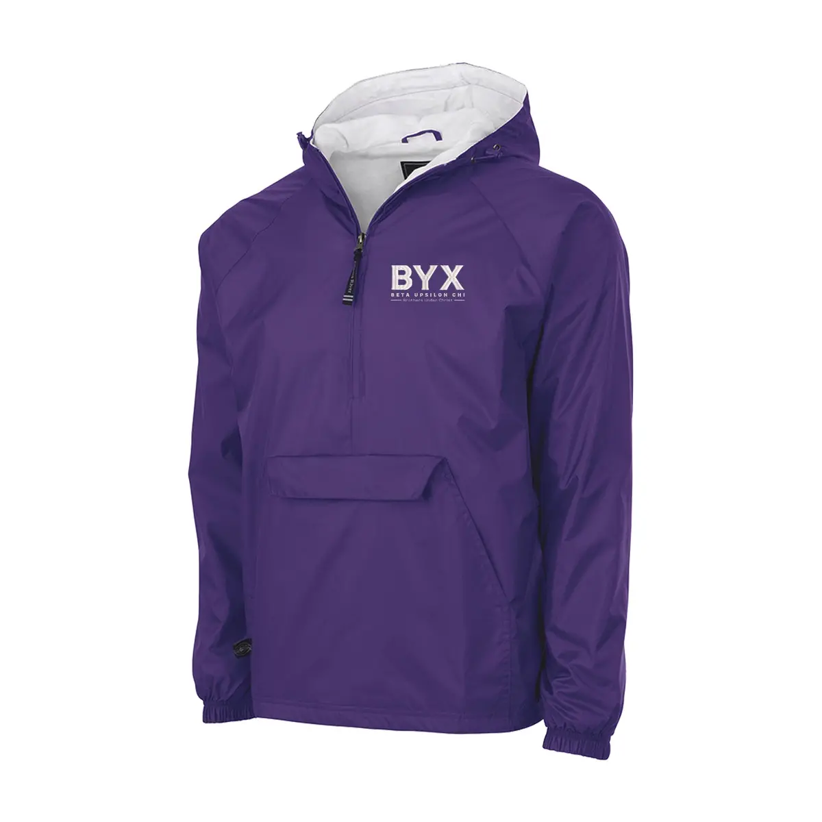 Beta Upsilon Chi Lined Windbreaker 1