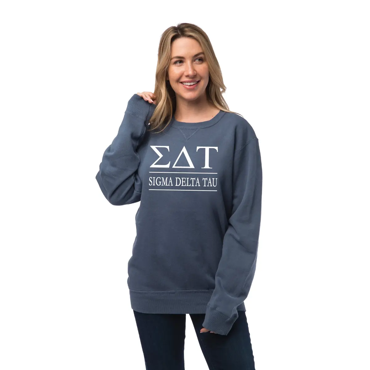 Sigma Delta Tau Vintage Color Crewneck Sweatshirt 1