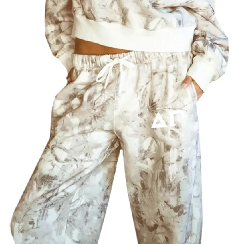 Alpha Delta Pi Camo Cloud Fleece Pants - Camouflage 1