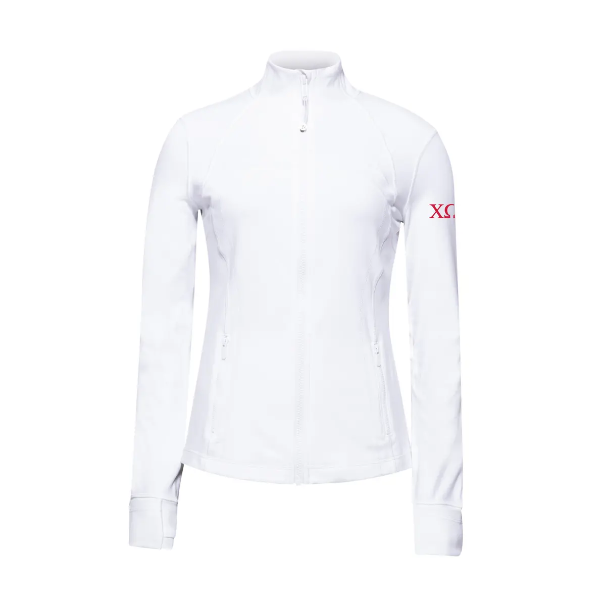 Chi Omega Lululemon Define Jacket - White 1