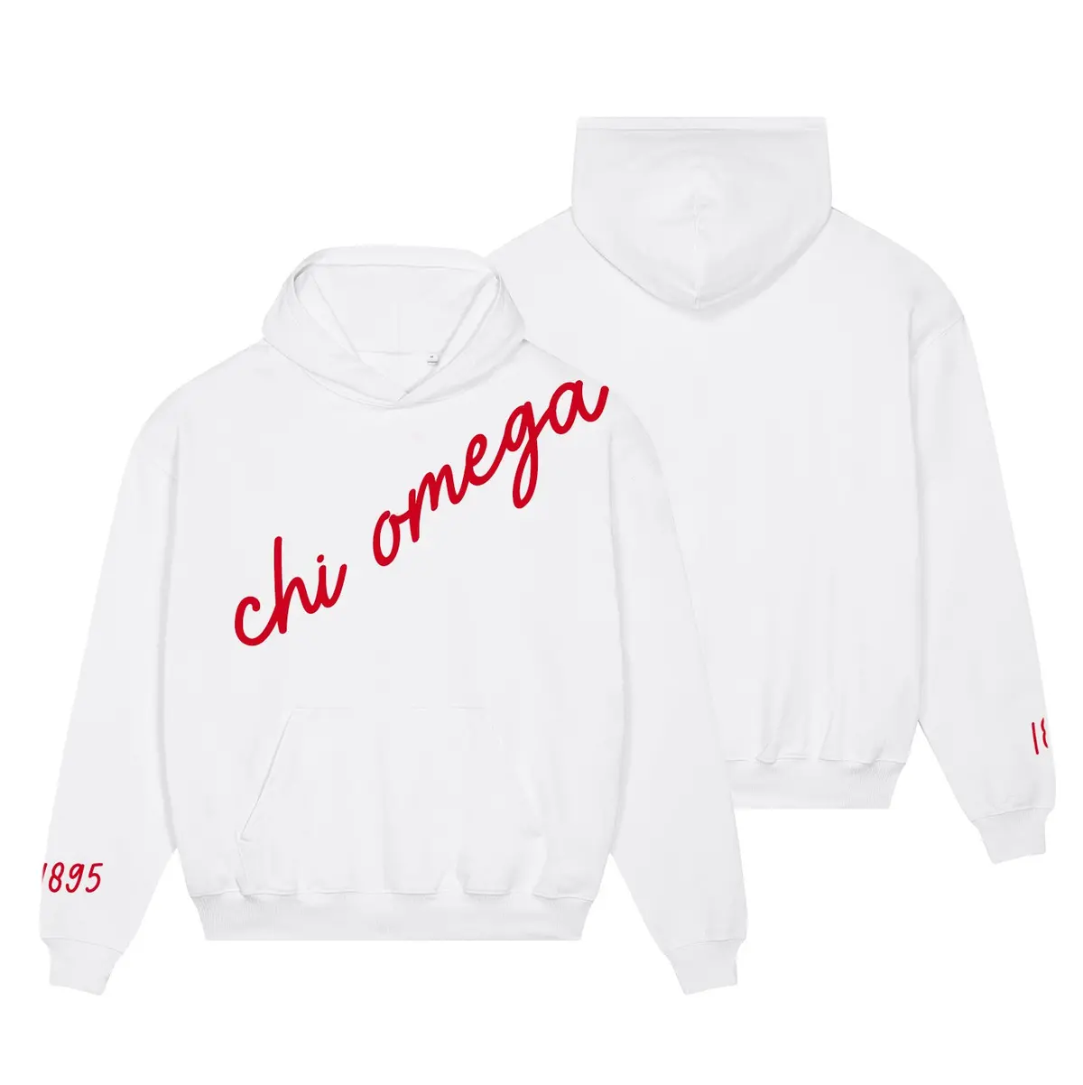 Chi Omega 1895 Avenue Pullover Hoodie 1