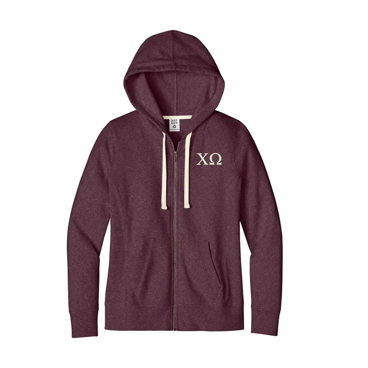 Chi Omega Re-Fleece Hoodie 1