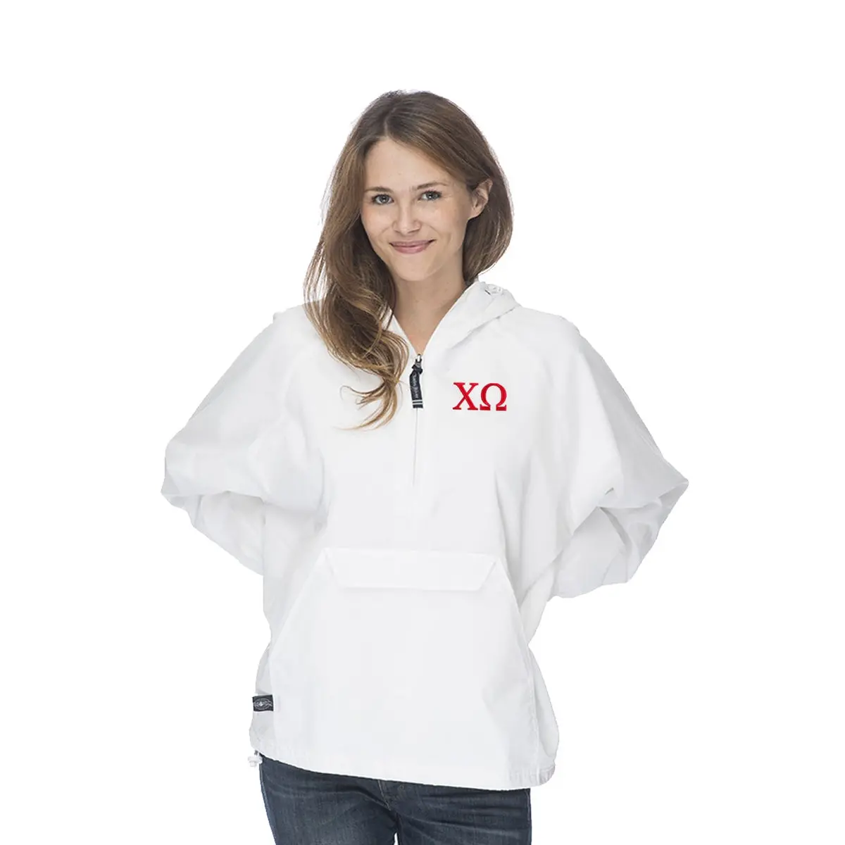 Chi Omega Lined Windbreaker 1