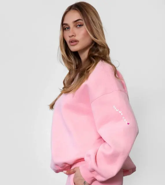 Gamma Phi Beta Cloud Fleece Crewneck - Gamma Phi 1