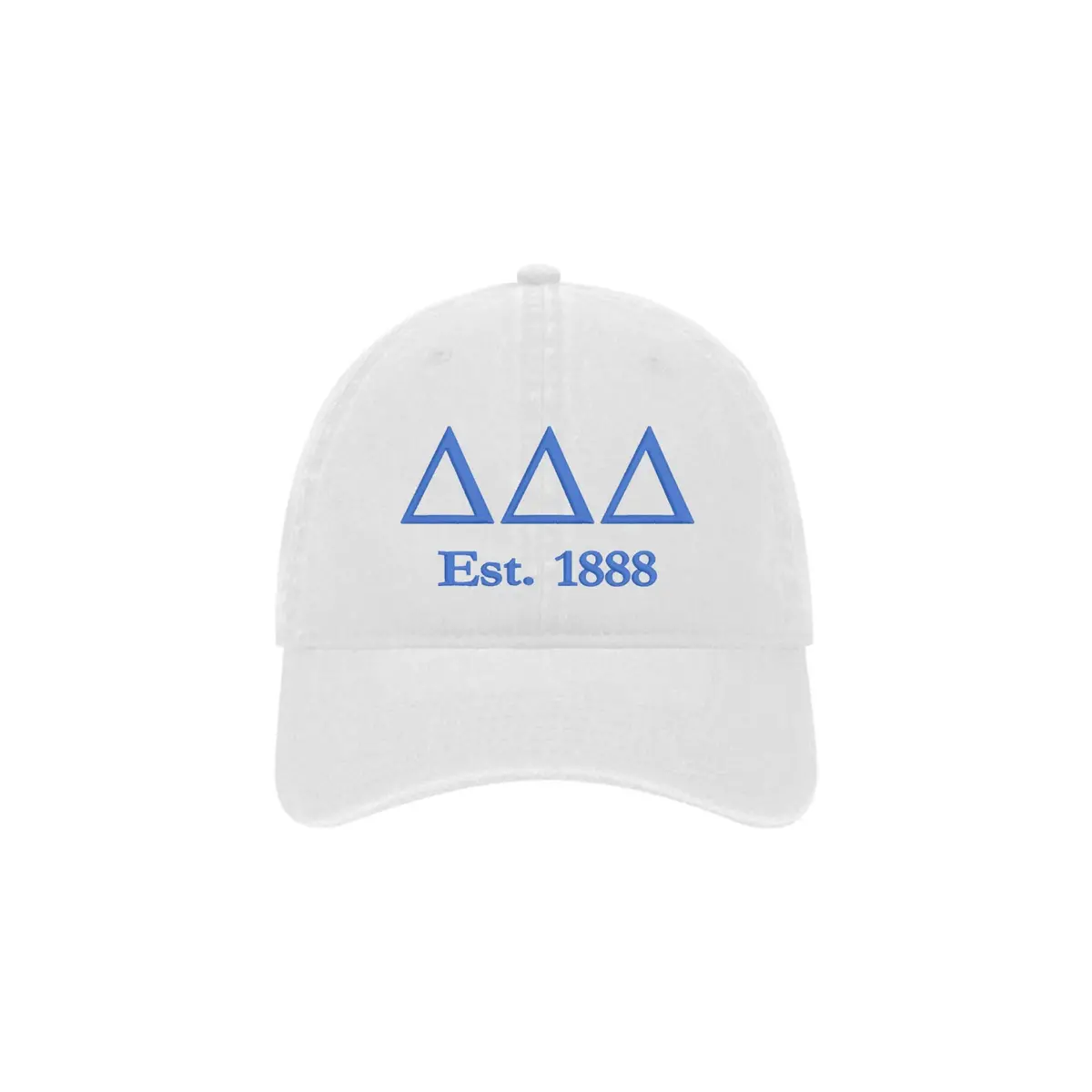 Delta Delta Delta Beach Washed Hat 1