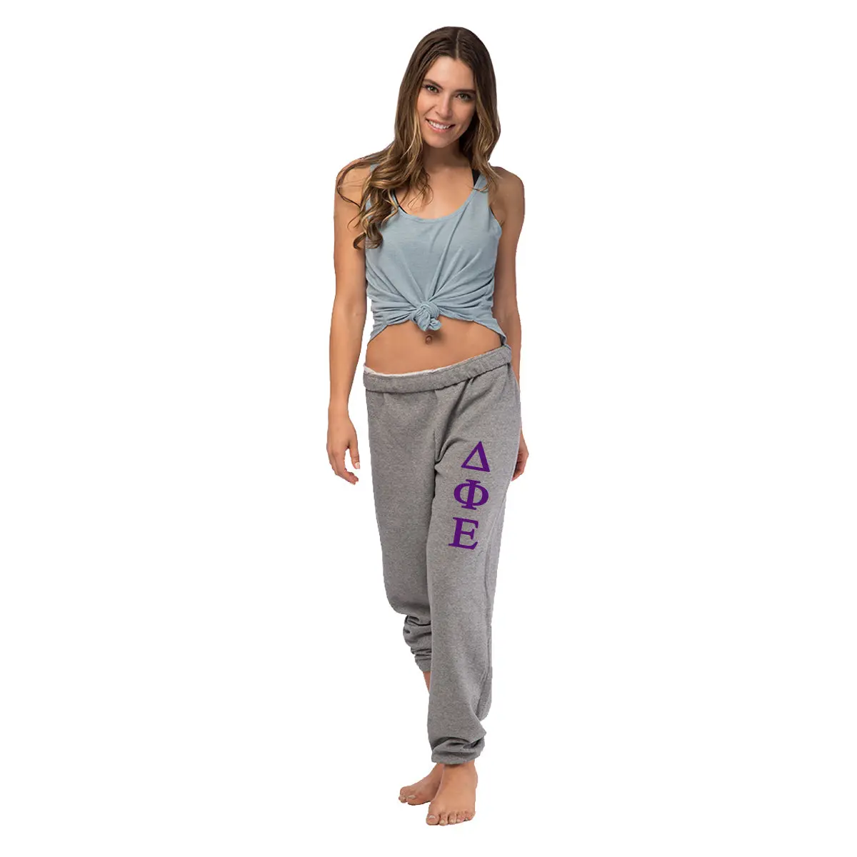 Delta Phi Epsilon Oversized Sweatpants 1