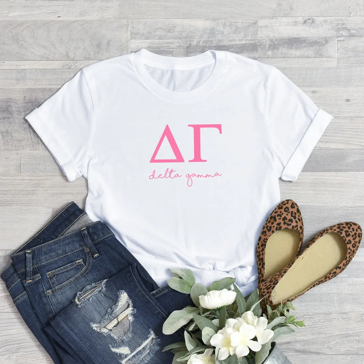 Delta Gamma Short Sleeve T-Shirt - Shoreline Tee 1