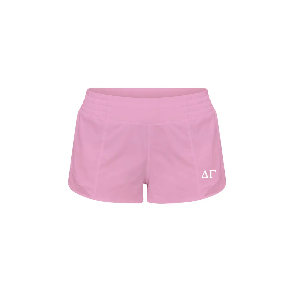Delta Gamma Lululemon Hotty Hot High-Rise Lined Short 2.5" - Pink Frosting 1