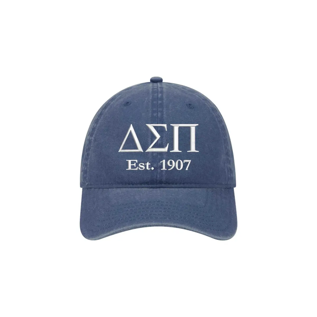Delta Sigma Pi Beach Washed Hat 1