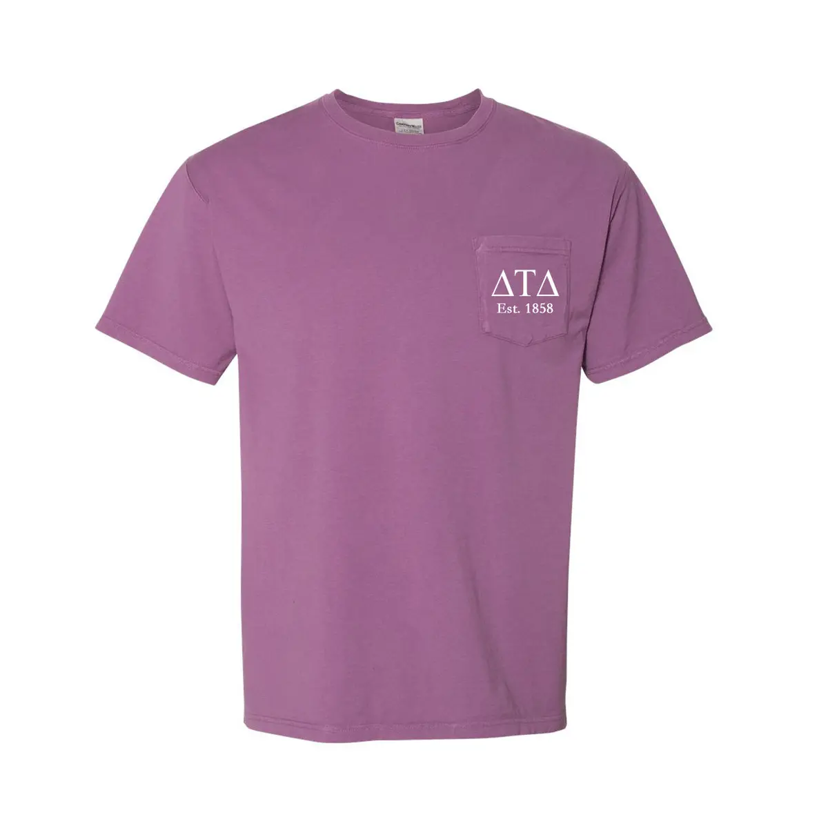 Delta Tau Delta Short Sleeve Pocket Tee 1