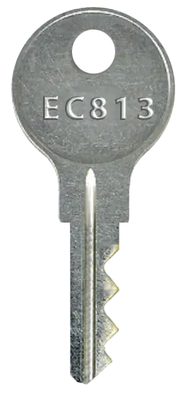 Ec813 Truck Toolbox Key For Locks Made By Delta, Tractor Supply, Dee Zee, Better Built & Eberhard 1