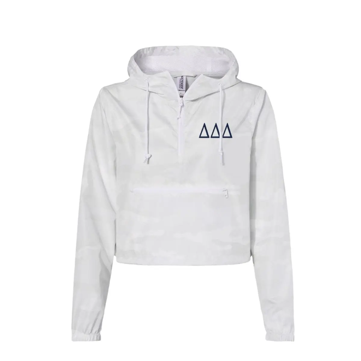 Delta Delta Delta Crop Windbreaker 1