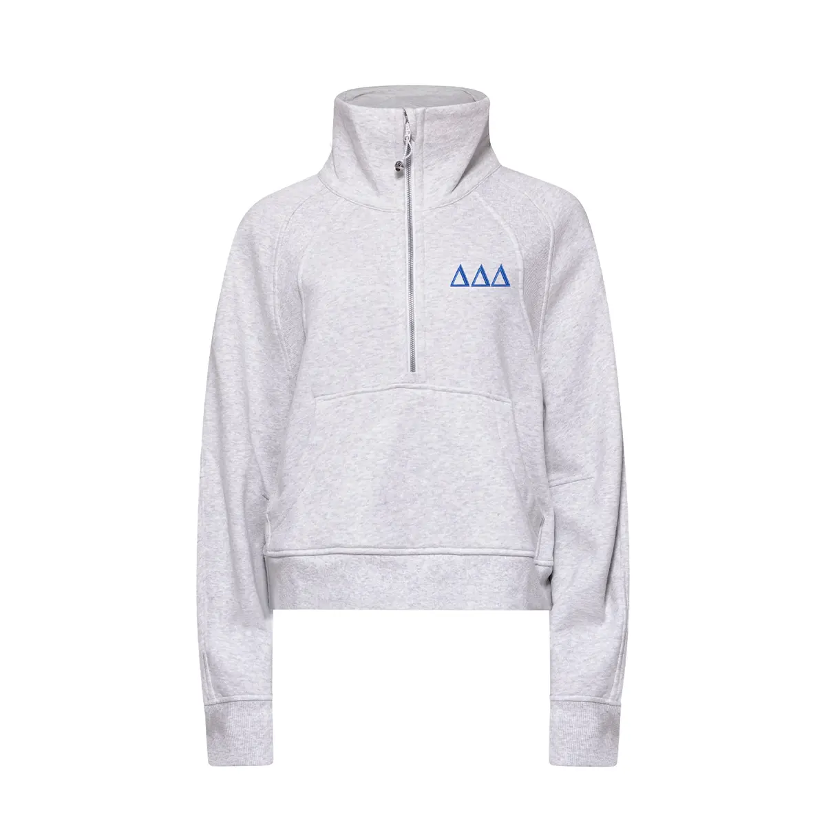 Delta Delta Delta Lululemon Scuba Oversized Funnel-Neck Half Zip 1