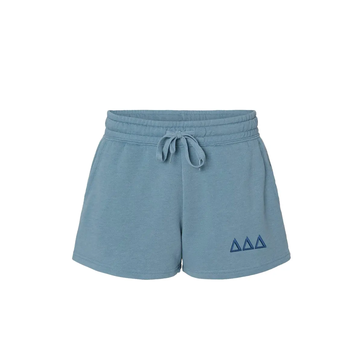 Delta Delta Delta Beach Washed Fleece Shorts 1