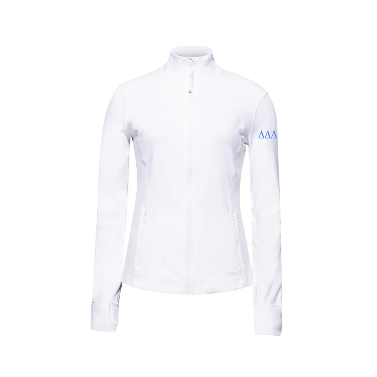 Delta Delta Delta Lululemon Define Jacket - White 1