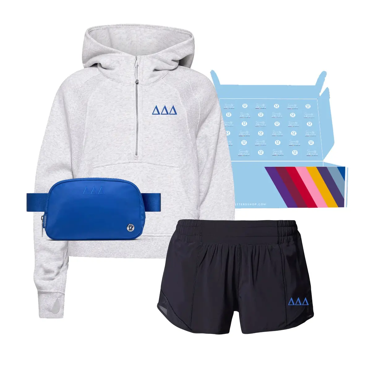 Delta Delta Delta | Lululemon Holiday Gift Box 1