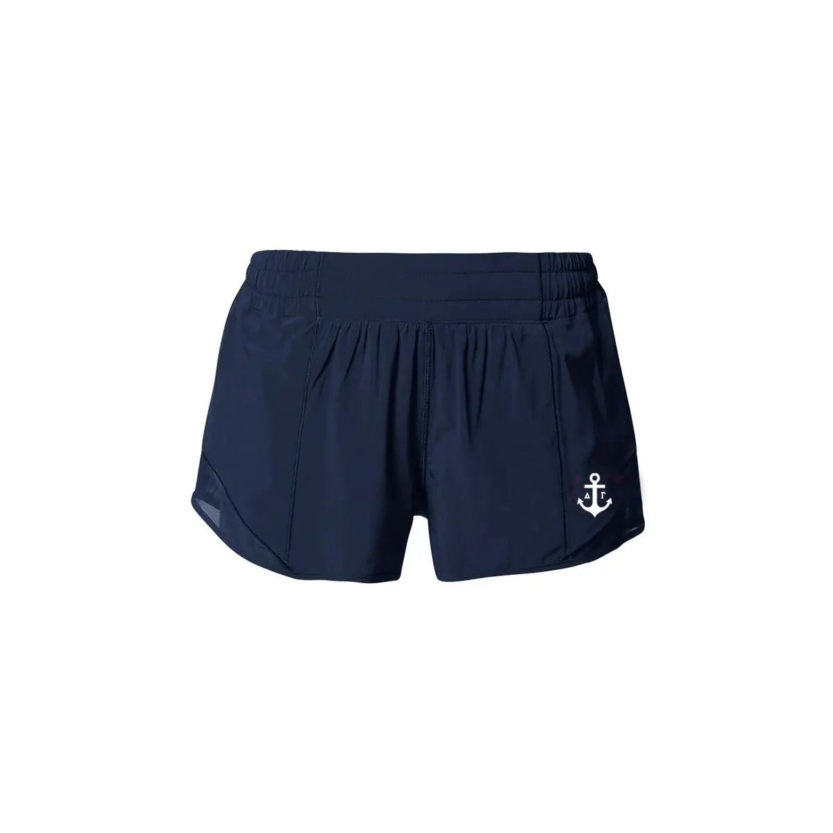 Delta Gamma Lululemon Hotty Hot High-Rise Lined Short 2.5" - Navy 1