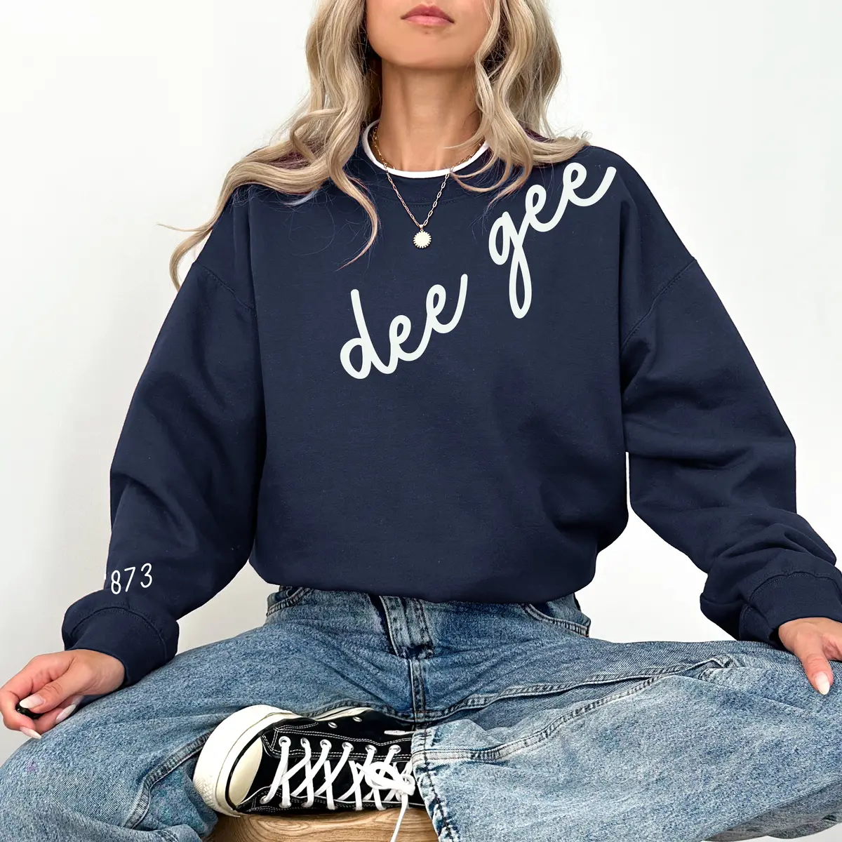 Delta Gamma 1873 Avenue Crewneck 1