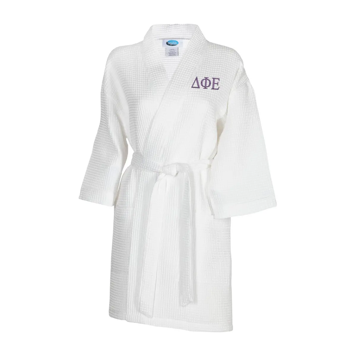 Delta Phi Epsilon Waffle Weave Robe 1