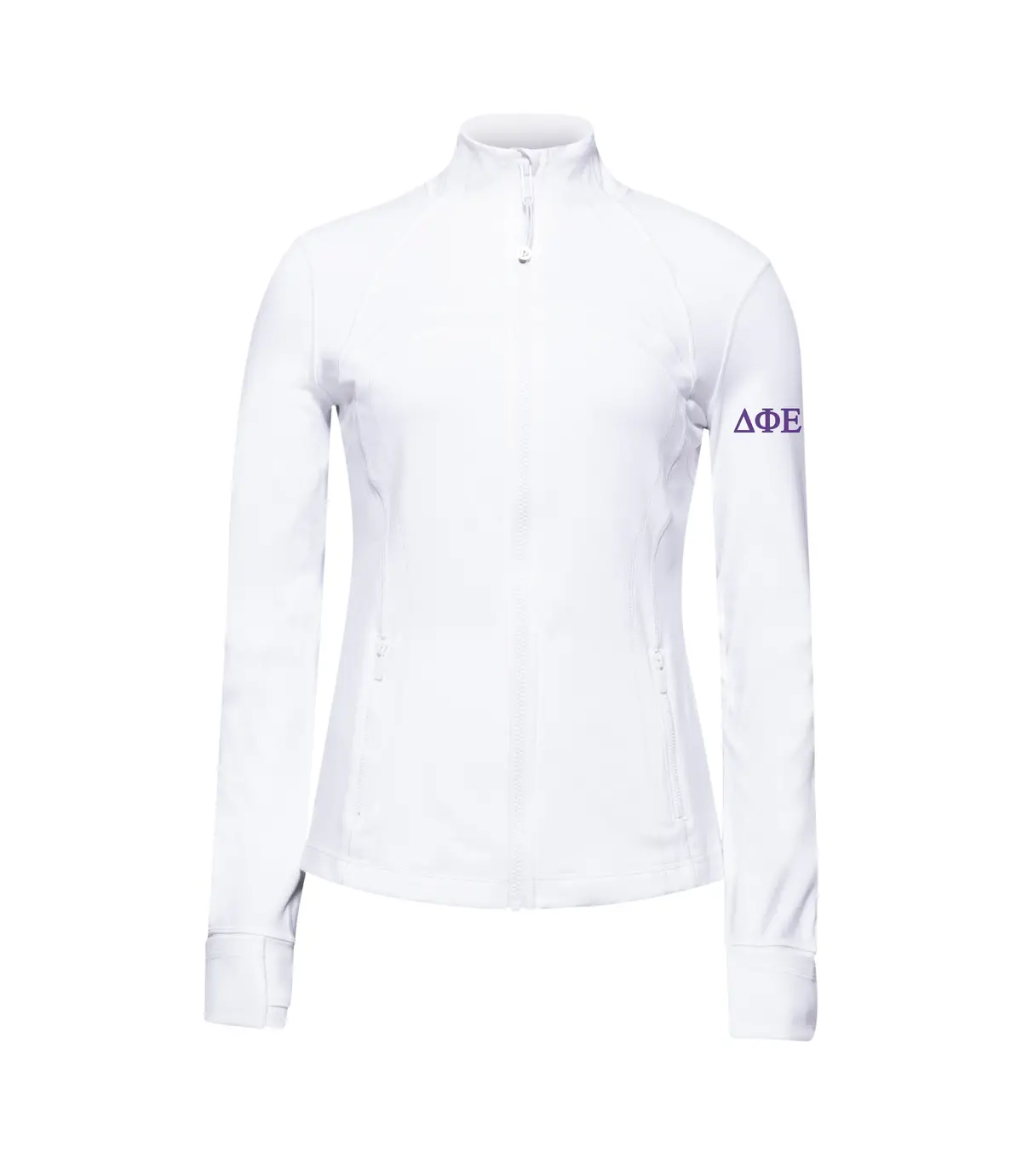 Delta Phi Epsilon Lululemon Define Jacket - White 1