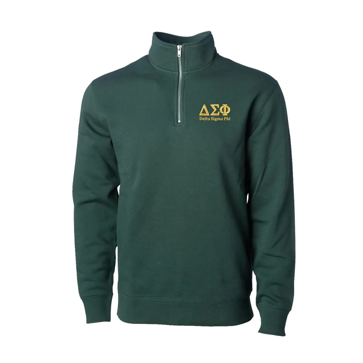 Delta Sigma Phi Quarter Zip Sweatshirt 1