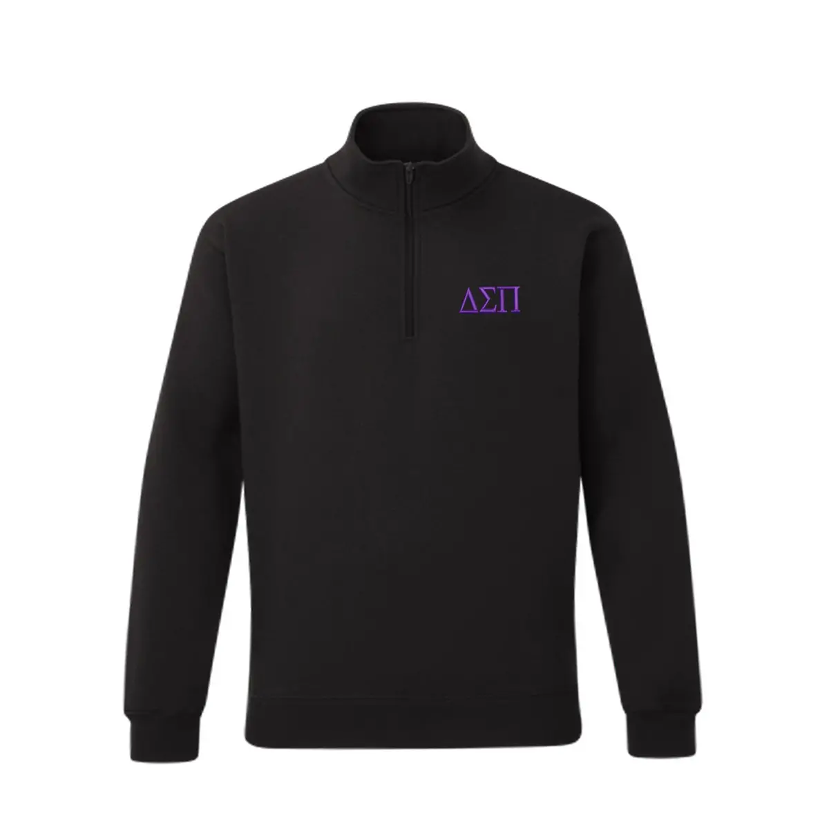 Delta Sigma Pi Lululemon Steady State Half-Zip - Black 1