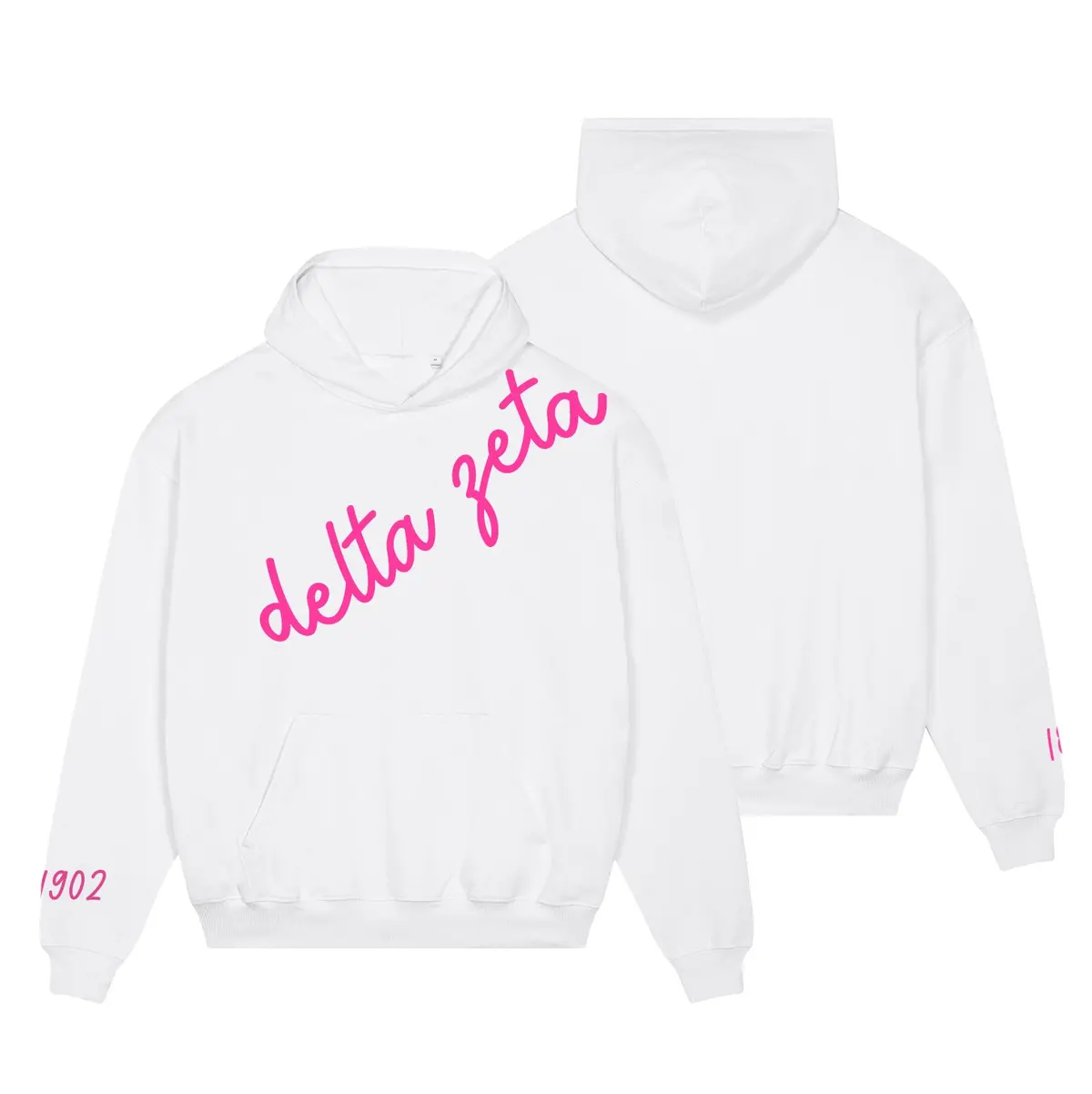 Delta Zeta 1902 Avenue Pullover Hoodie 1