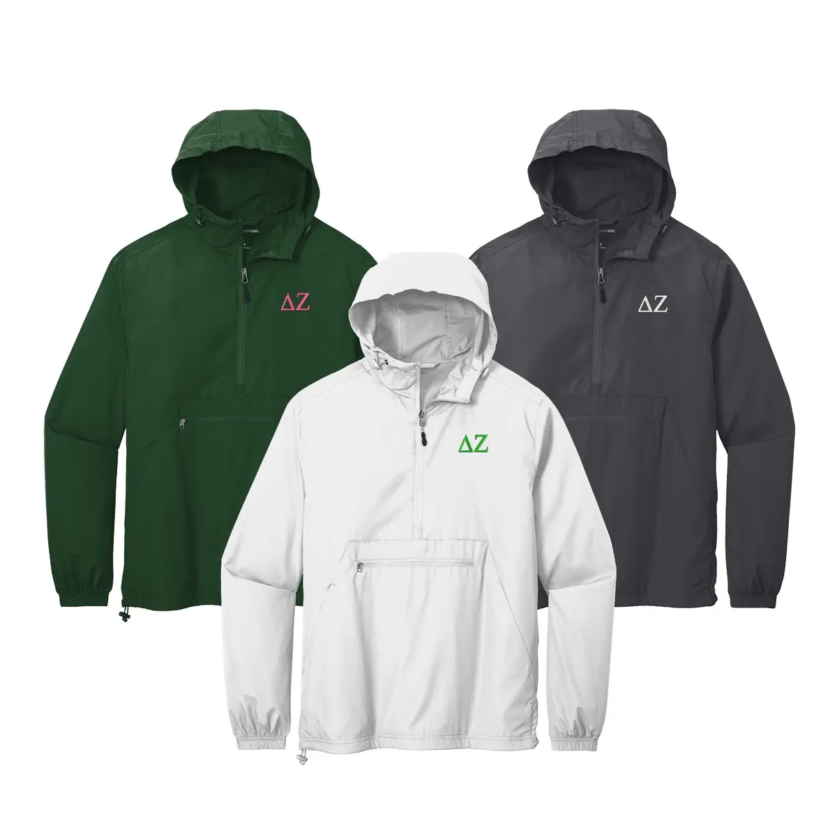Delta Zeta Windbreaker - Letters 1