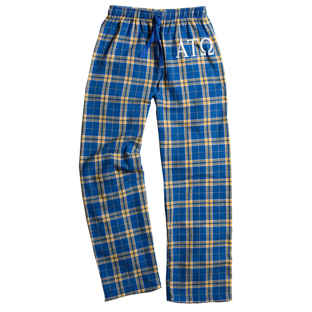 Alpha Tau Omega Flannel Pants 1