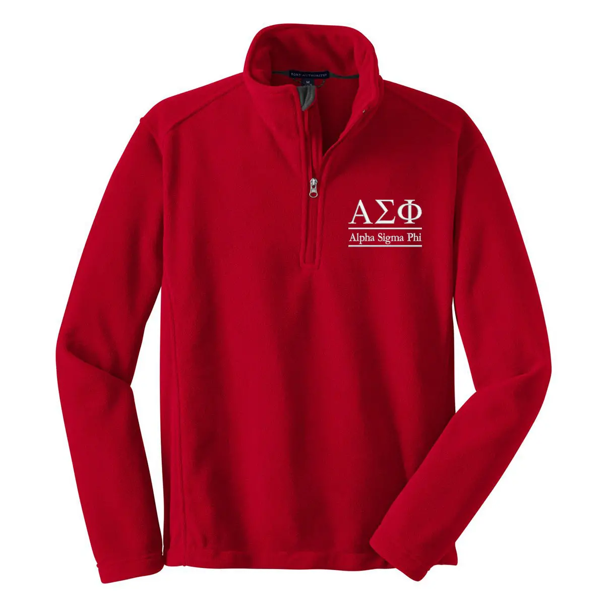 Alpha Sigma Phi Fleece Pullover 1