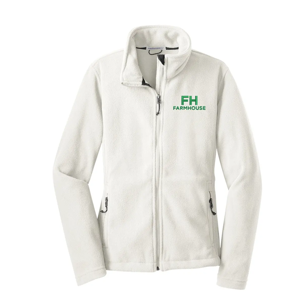 Farmhouse Ladies Fleece Jacket - Choose Logo 1