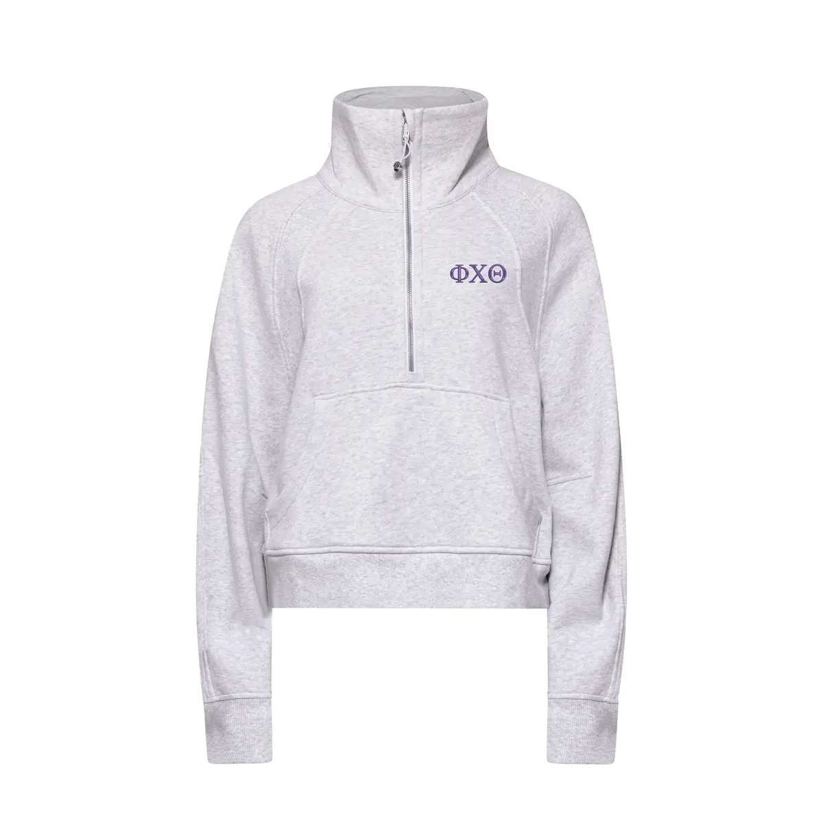 Phi Chi Theta Lululemon Scuba Oversized Funnel-Neck Half Zip 1