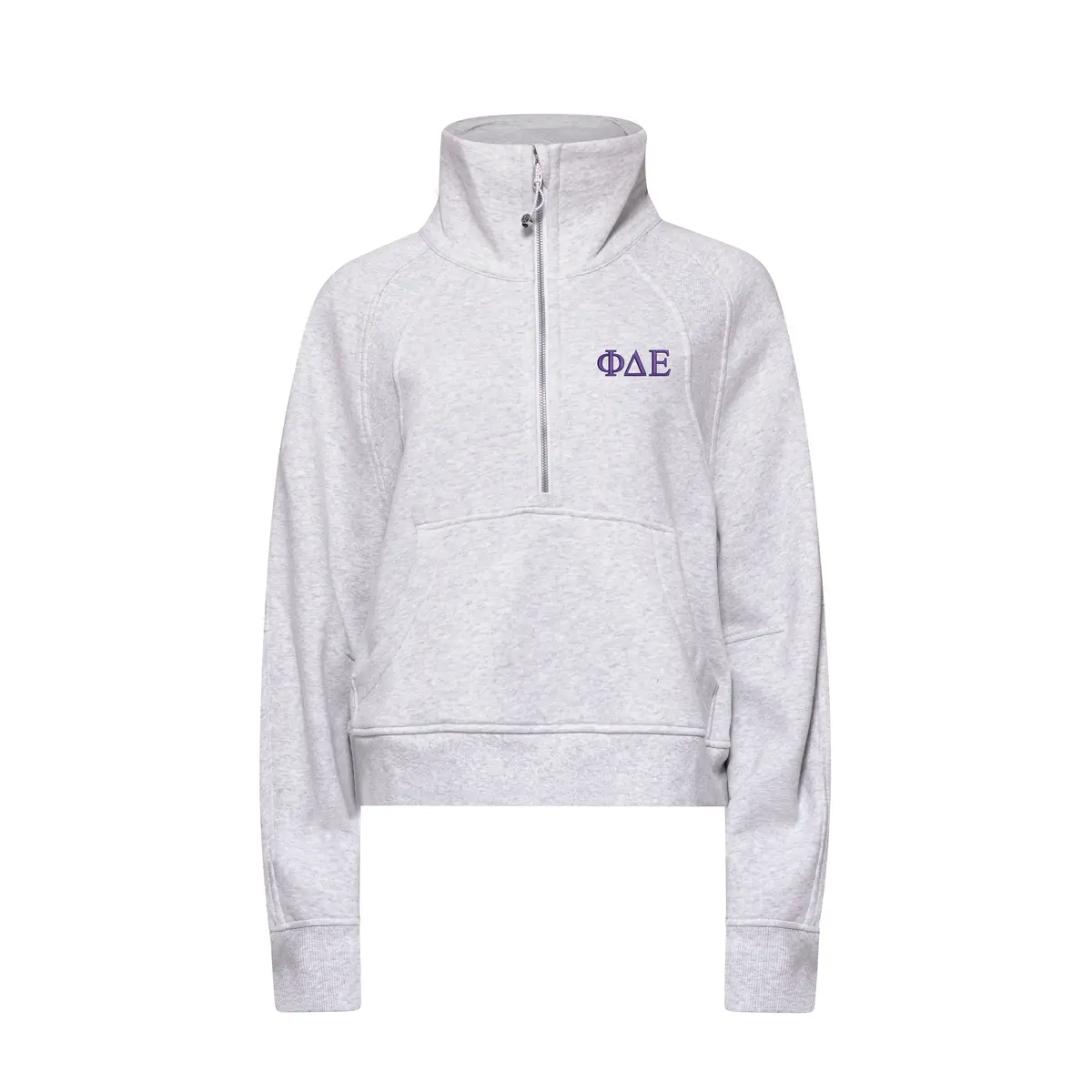 Phi Delta Epsilon Lululemon Scuba Oversized Funnel-Neck Half Zip 1