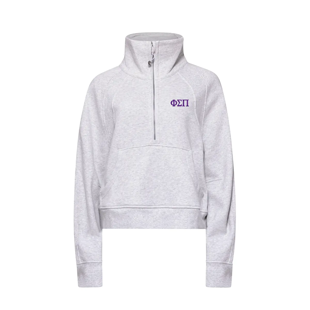 Phi Sigma Pi Lululemon Scuba Oversized Funnel-Neck Half Zip 1