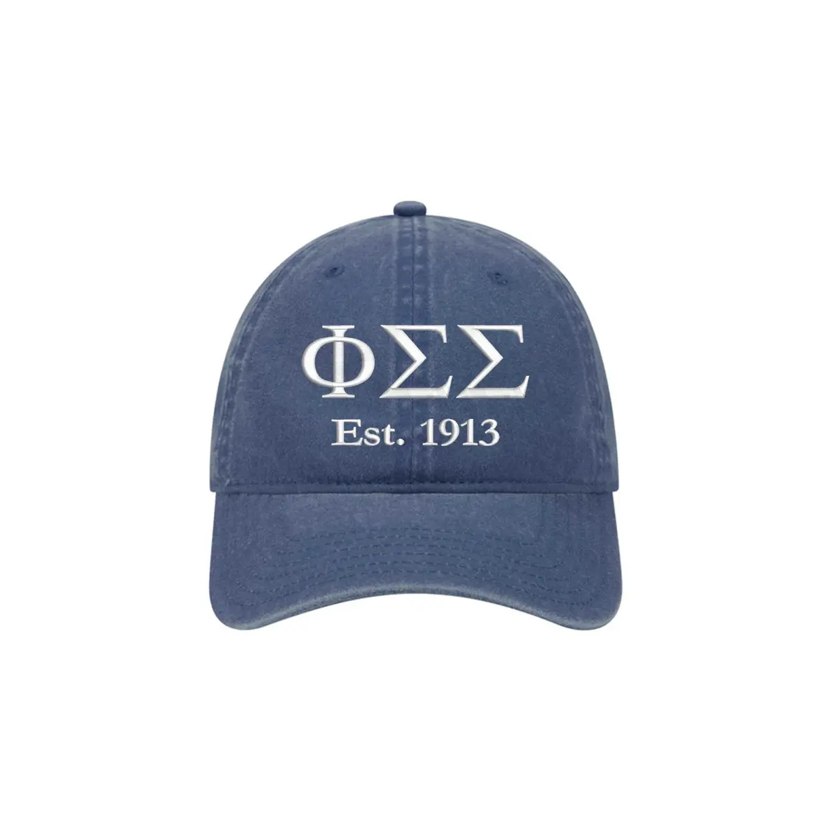 Phi Sigma Sigma Beach Washed Hat 1