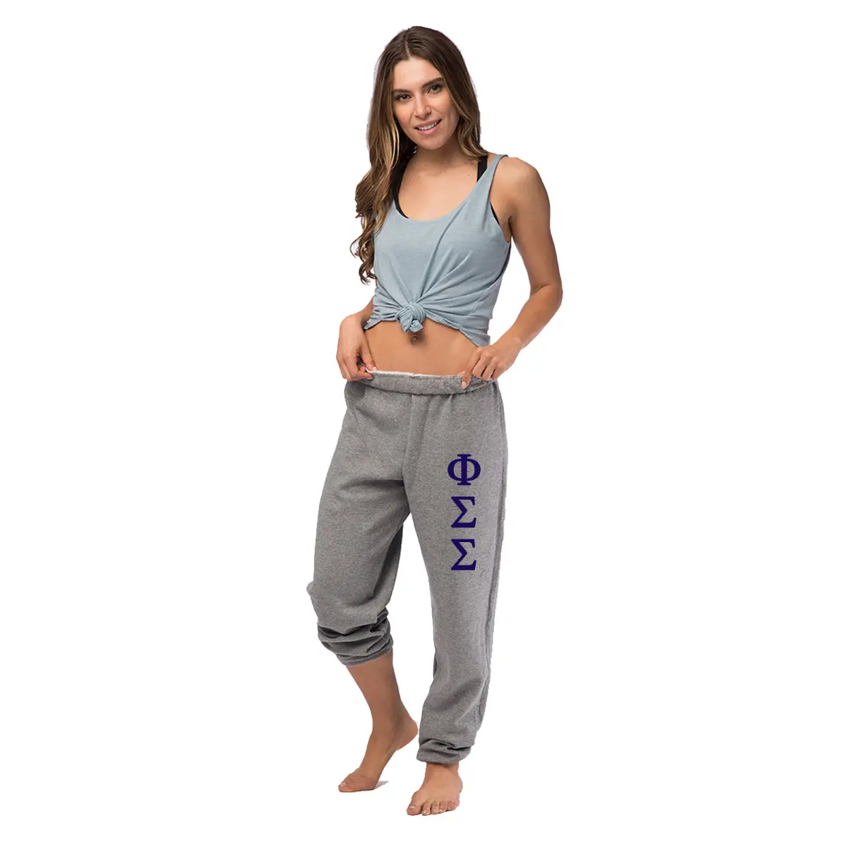 Phi Sigma Sigma Oversized Sweatpants 1