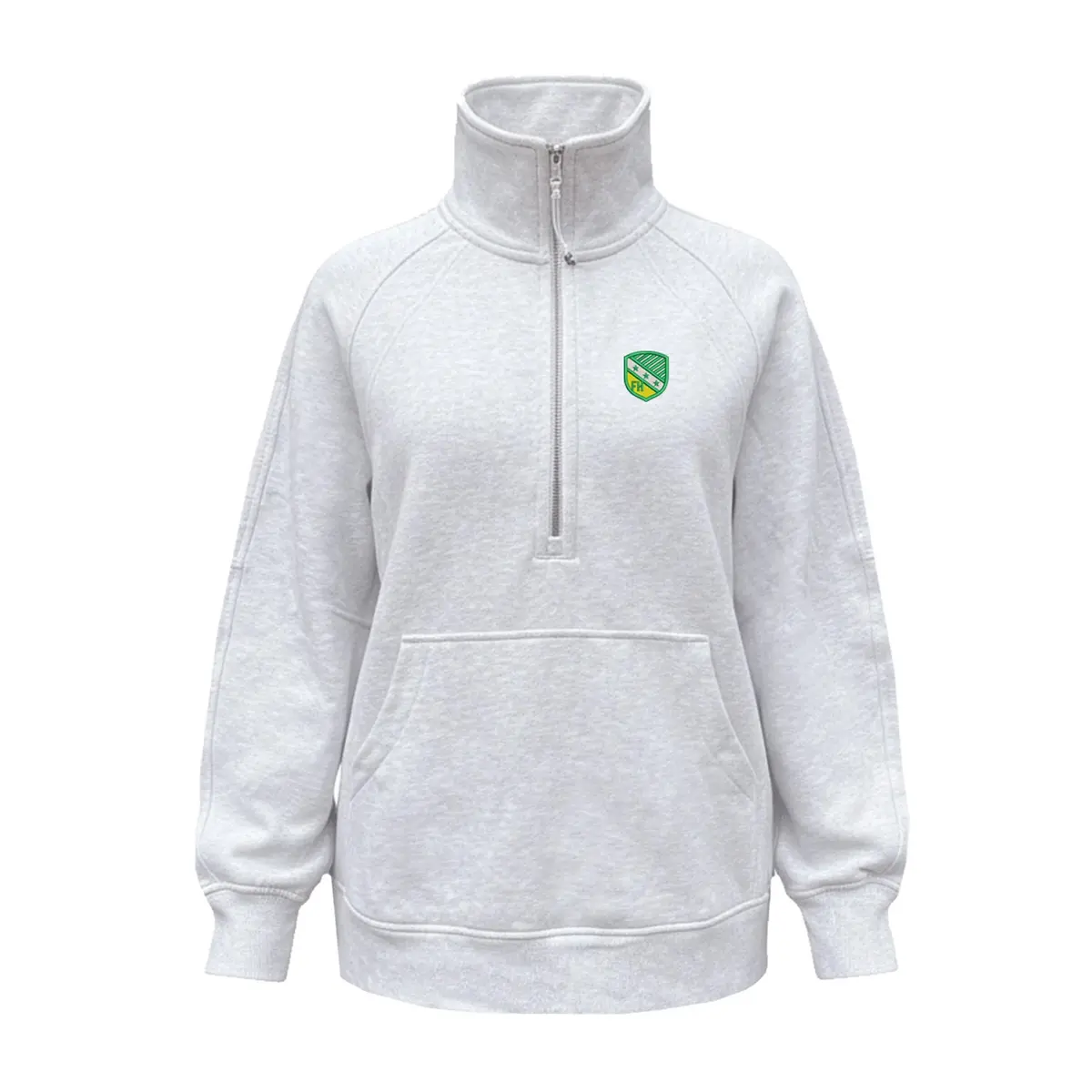 Farmhouse Lululemon Scuba Oversized Funnel-Neck Half Zip Long 1