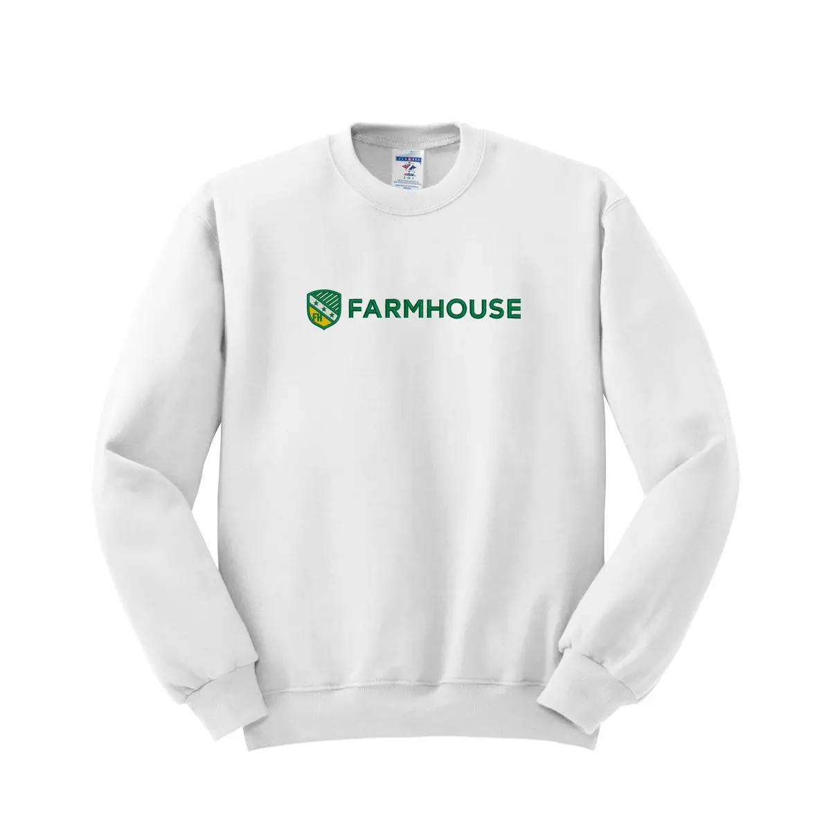 Farmhouse Fraternity Embroidered Crewneck Sweatshirt 2