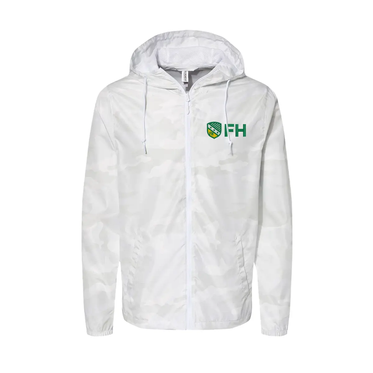 Farmhouse Fraternity Zip Up Windbreaker Jacket 3