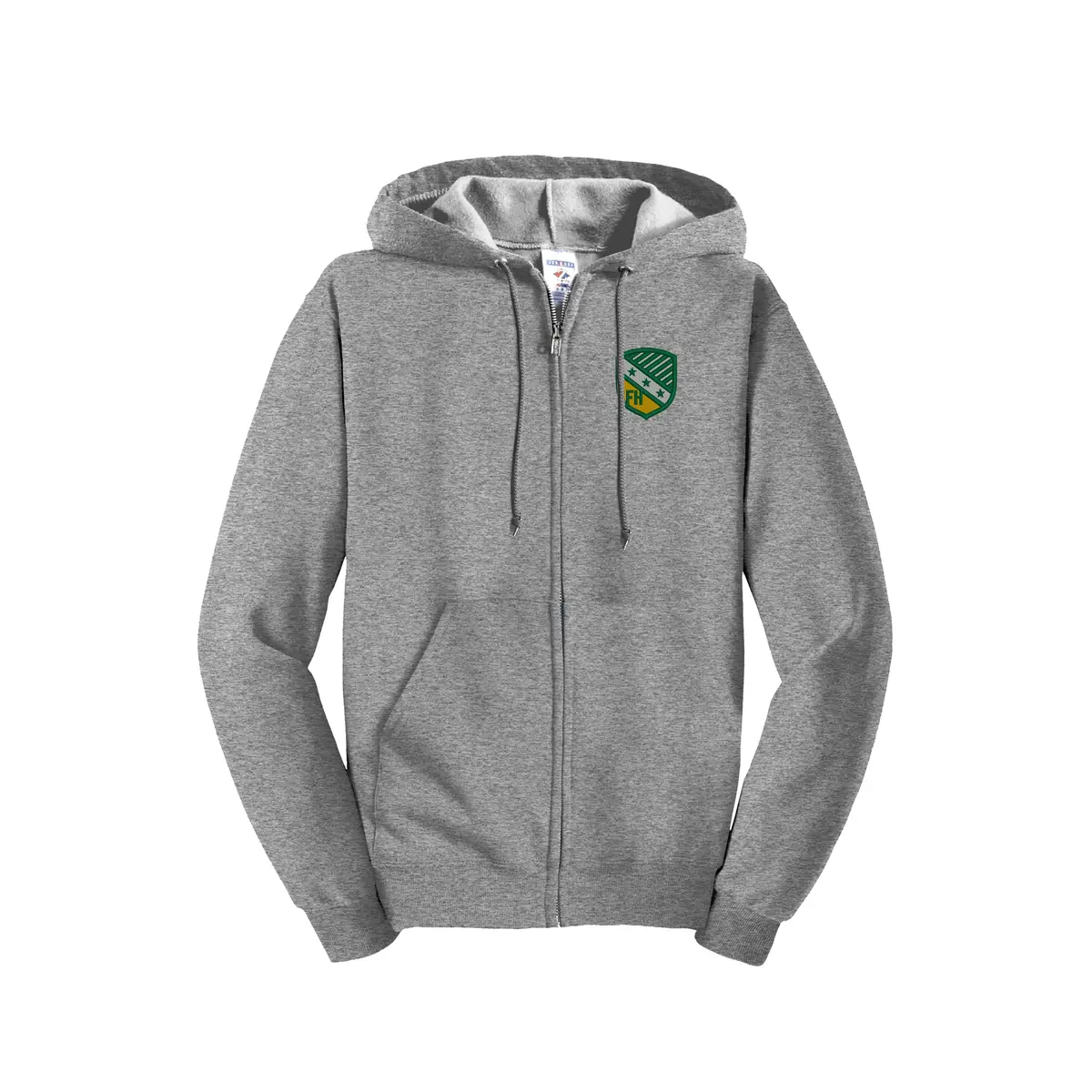 Farmhouse Fraternity Embroidered Zip Up Hoodie 1
