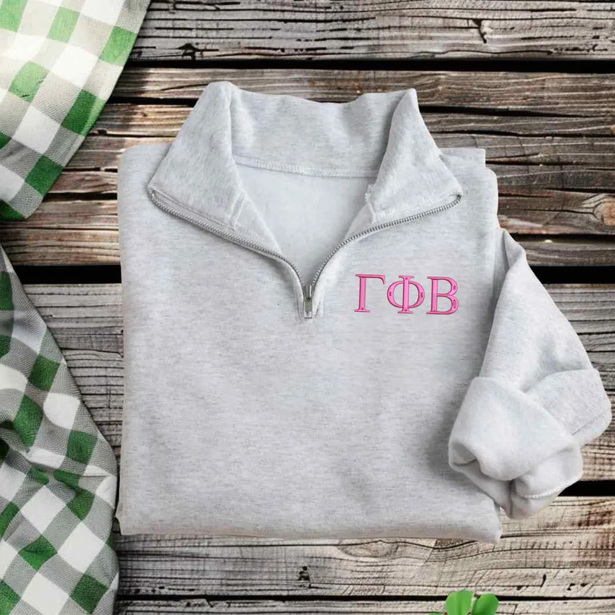 Gamma Phi Beta Qzip Sweatshirt 1