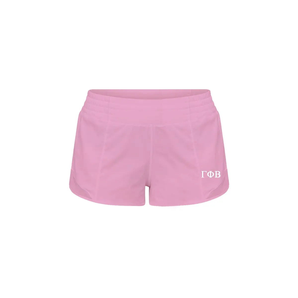 Gamma Phi Beta Lululemon Hotty Hot High-Rise Lined Short 2.5" - Pink Frosting 1