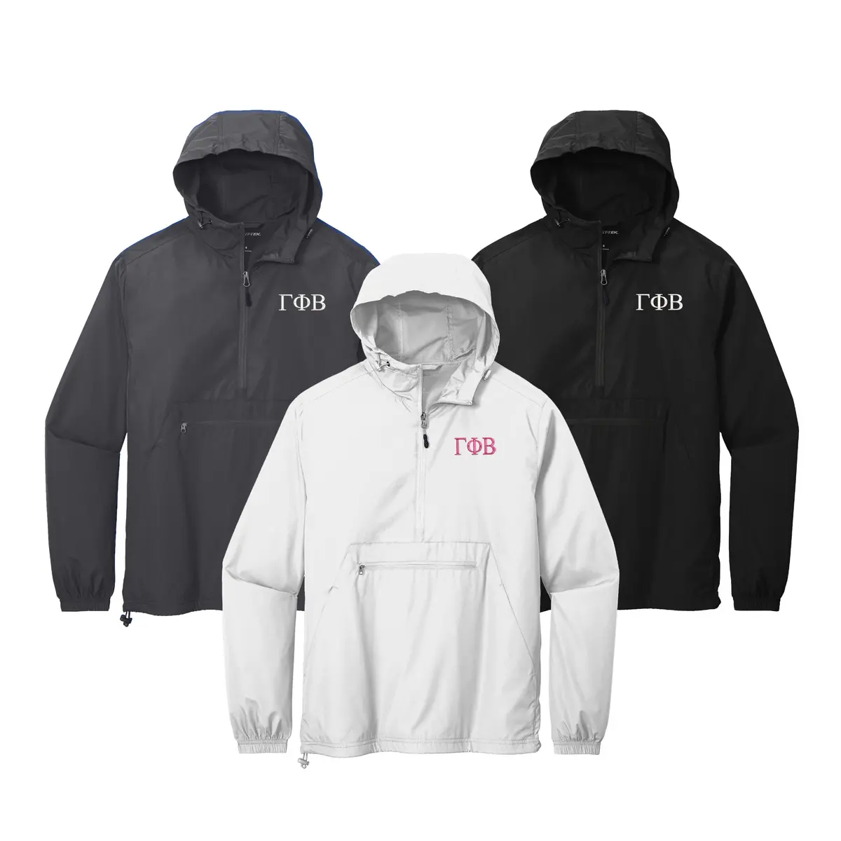 Gamma Phi Beta Windbreaker - Letters 1