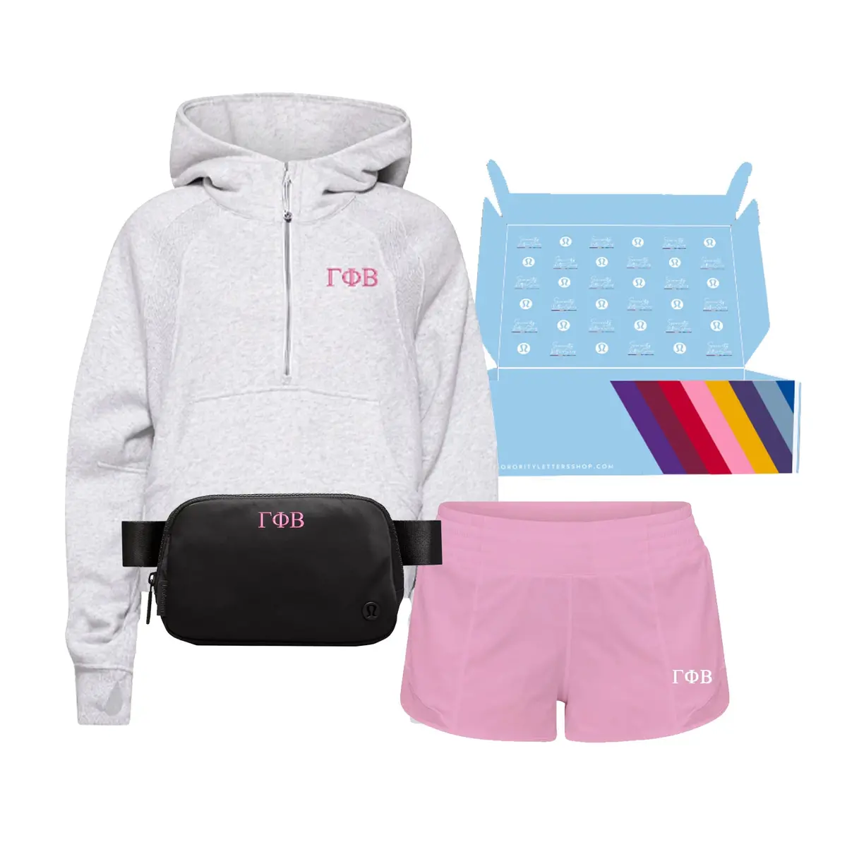 Gamma Phi Beta | Lululemon Holiday Gift Box 1