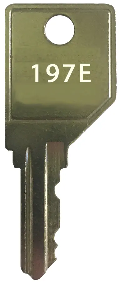 Hon 197E File Cabinet Key 1